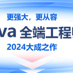 2024年2月完结尚硅谷Java全端工程师线下班，视频+资料，价值万元