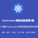 Kubernetes 网络训练营第3期