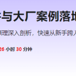 NLP系统精讲与大厂案例落地实战