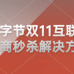 乐字节双11互联网电商秒杀解决方案