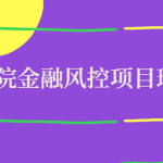 小象学院金融风控项目班视频