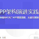 BAT大厂APP架构演进实践与优化之路