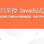 Google面试官亲授-Java面试新手尊享课