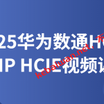 2025华为数通HCIA HCIP HCIE视频课程